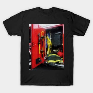 Fire Truck - Fire Truck With Fireman's Equipment T-Shirt